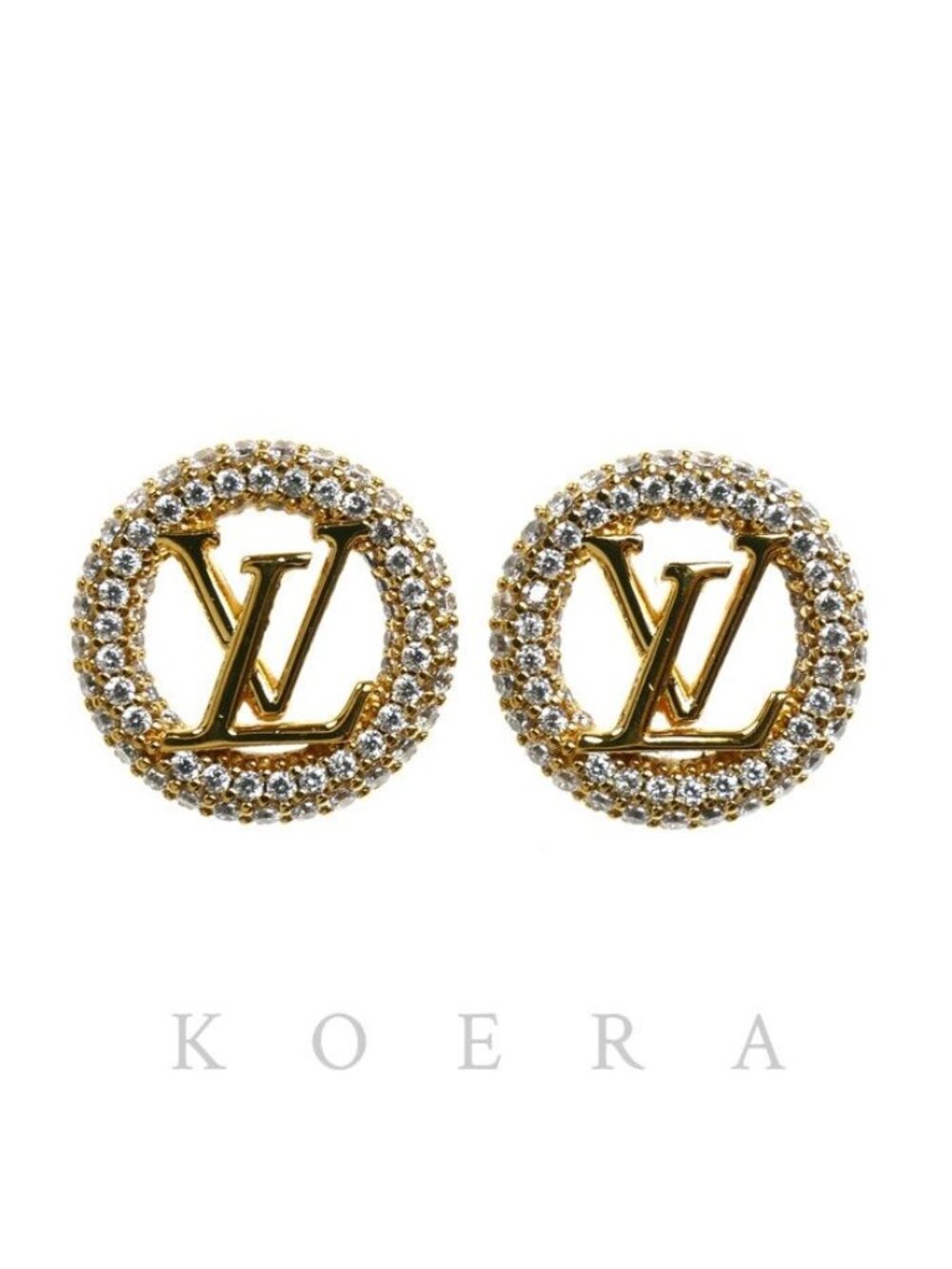 Louis Vuitton Metal Boucles D'oreilles Louise Bynight Earrings